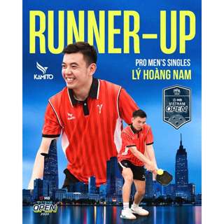 [Mua 2 giảm 5%] Áo Polo Pickleball Kamito Gamma 03 Trịnh Linh Giang, Thoáng Khí, Nhanh Khô, Co Giãn, Chống Nhăn