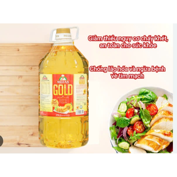 dầu ăn meizan gold