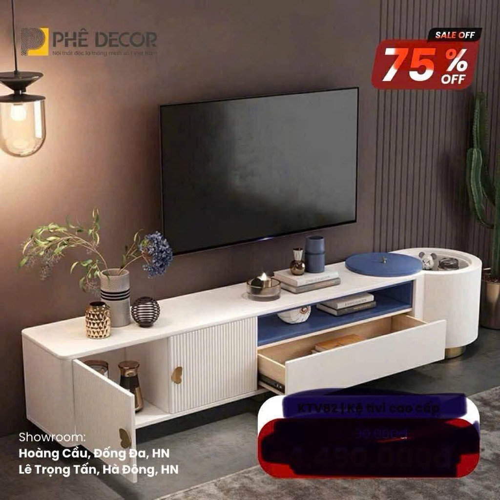 Thanh lý kệ tivi, hàng mới 100%. Gỗ xanh Thái Lan