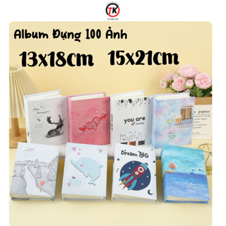 Album Ảnh Đựng 100 Ảnh 13x18, 10x15, 15x21 cm bìa đẹp mẫu mới 2025