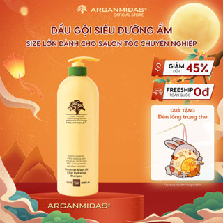 Dầu gội siêu dưỡng ẩm Arganmidas Moroccan Argan Oil Clear Hydrating Shampoo  - 1000ml