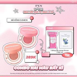 Combo Tự Chọn Màu Má Hồng Dạng Cushion IPKN Personal Cushion Blusher 5g (Date 2028)