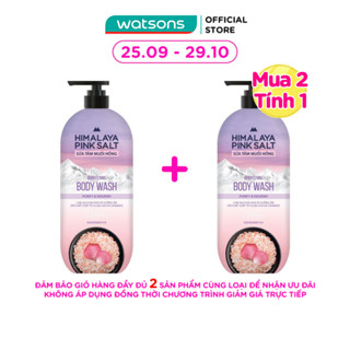 Sữa Tắm Muối Hồng Himalaya Làm Sạch và Dưỡng Ẩm Purify & Nourish 800g