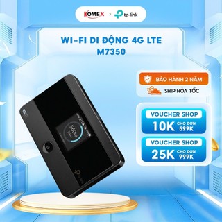 Bộ phát Wifi di động từ sim 4G TP-Link M7350 3G/4G LTE 150Mbps tính năng sạc pin và màn LED hiển thị mạng