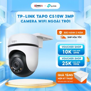  Camera WiFi TP-Link Tapo C510W 2K quay quét 360 độ ngoài trời chính hãng giám sát an ninh gia đình 