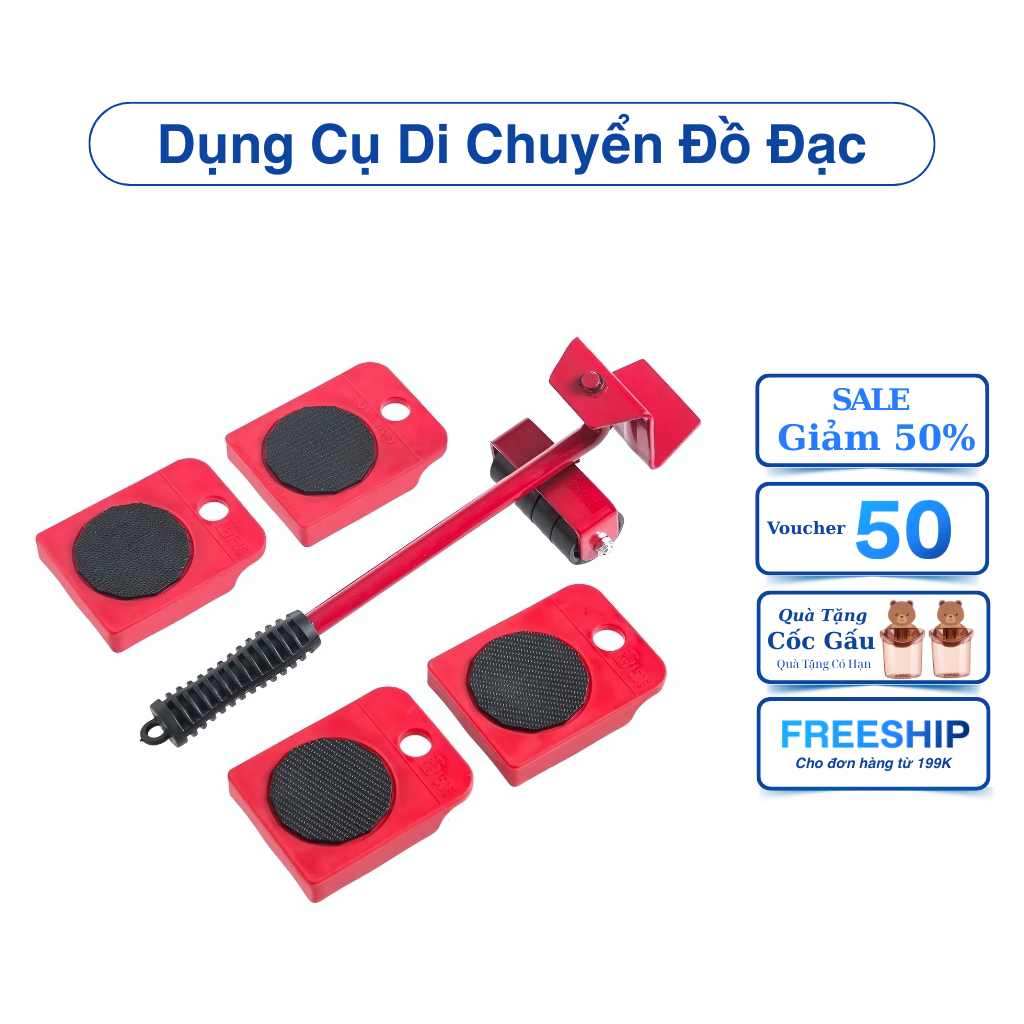Dụng Cụ Di Chuyển Đồ Đa Năng Thế Hệ Mới Thông Minh Dễ Dàng Chuyển Đồ Nặng ( Mẫu Mới Nhất )
