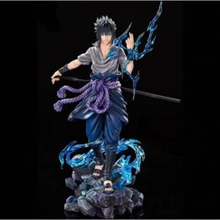   25cm  Mô hình Sasuke - Hắc Kiếm Lôi Ảnh 