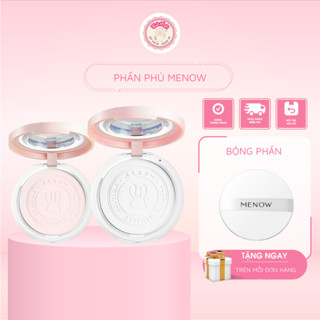 Phấn Phủ nén kiềm dầu, chống nước, che phủ hoàn hảo MENOW Rabit Compact Powder 8.5g