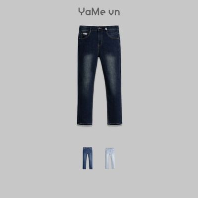 Quần Jean Nam Sợi Cà Phê S.Café®StayFresh™ Thoát Ẩm Khử Mùi The Original 040 Dáng Ôm F2 24728 |YaMe|