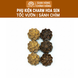 Phụ Kiện Hoa Sen Trầm Hương Xưởng Mộc Việt (Trầm Tóc/Sánh Chìm)