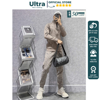  Bộ đồ Adidas thu đông nam cao cấp chất nỉ dày dặn mặc nhà thể dục thể thao phom dáng đẹp bản mới 2024 Ultra UD4-3131 