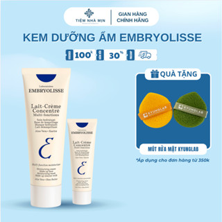  Kem Dưỡng Ẩm Phục Hồi Embryolisse Lait Creme Concentre 30ml và 75ml 