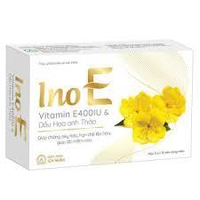 Viên uống INO E, Vitamin E 400IU & Dầu anh thảo