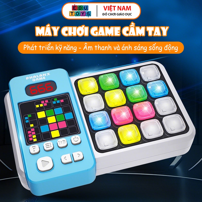 Đồ chơi giáo dục máy chơi game cầm tay giúp rèn luyện trí nhớ, khả năng phản ứng- DC5064