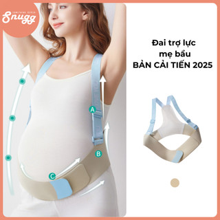 Đai Trợ Lực Bầu Siêu Nhẹ 3D (Loại dày) - Bản Cải Tiến 2025 Nâng Đỡ Toàn Diện- SNU2284