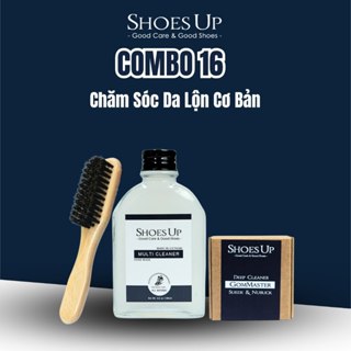  Combo Shoes Up 16: Chăm Sóc Vệ Sinh Da Lộn Cơ Bản – Giữ Giày Da Lộn Luôn Sạch Và Mềm Mại 