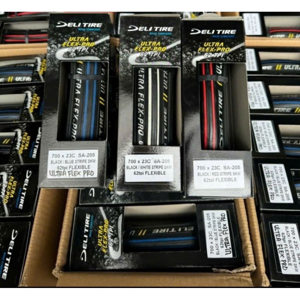 Lốp vỏ xe đạp DELI TIRE 700*23c và 700*25c, Vỏ lốp xe đạp thể thao chính hãng S-601 SWIFT WIZT