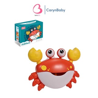 Cua Nhả Bọt, đồ chơi nhà tắm chú Cua tạo bong bóng cho bé CarynShop