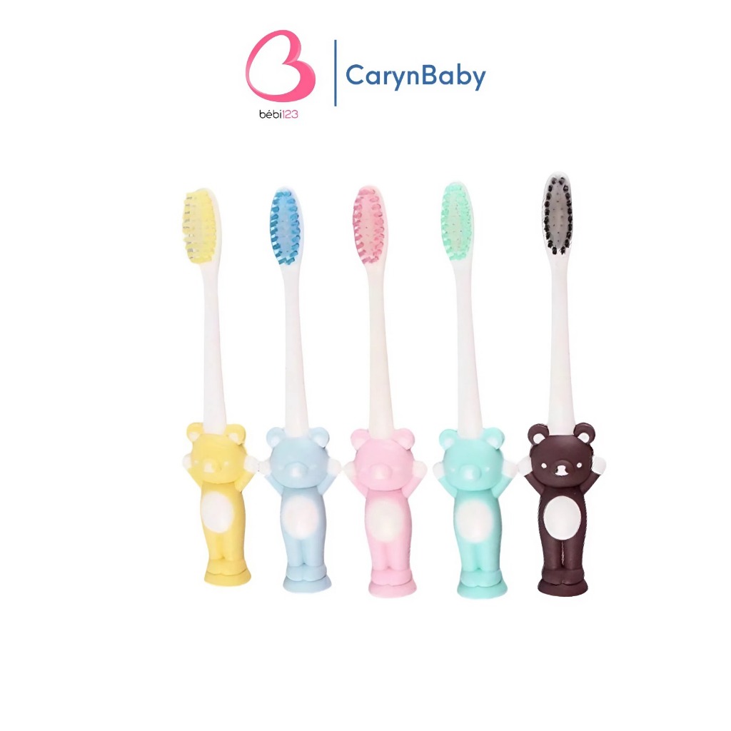Set 4 bàn chải đánh răng hình thú cho bé