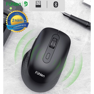  Chuột không dây 2 chức năng Bluetooth và 2.4 GHZ FUHLEN A05BT nhiều phím chức năng,1600 DPI BH 2 năm 