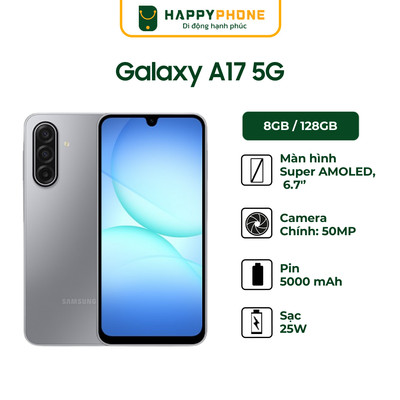 Điện Thoại Samsung Galaxy A17 5G - Hàng Chính Hãng