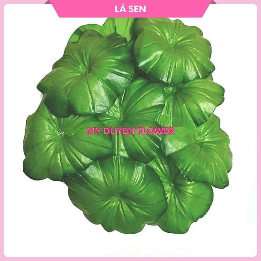 LÁ SEN LÀM HOA, NGUYÊN LIỆU HANDMADE