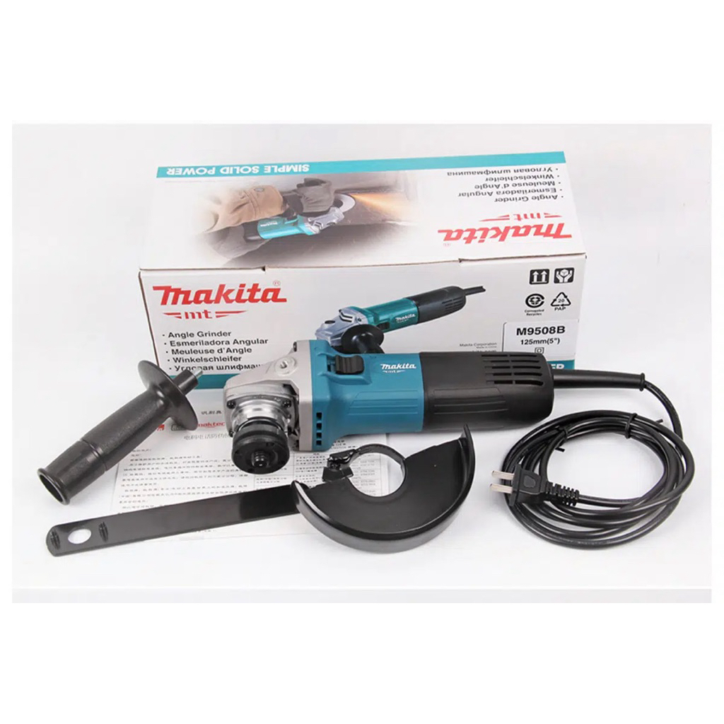 máy mài cắt 120m M9508B makita công ty chính hãng bảo hành 12 tháng