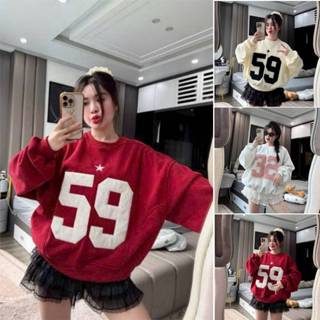  Áo sweater nỉ tàu l1 số 32 số 59 thêu nổi from Boxy32 Boxy59 