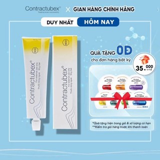  Kem Làm Mờ Sẹo Contractubex 50g - Làm Mờ Vết Thâm Nám Vết Sẹo Trên Da Mềm Mịn Da Giảm Sẹo Lồi 