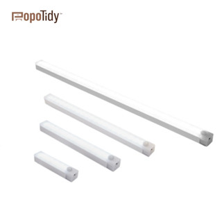 Popotidy Đèn led cảm biến chuyển động đèn ngủ không dây cổng sạc usb gắn tường tủ bếp nhà vệ sinh cầu thang