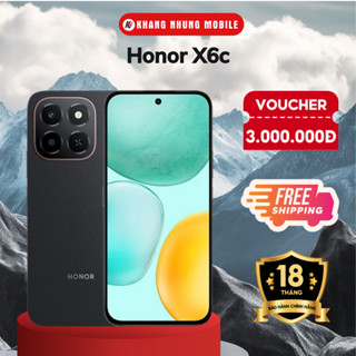 Điện Thoại Di Động Honor X6c 6GB + 128GB/256GB | Pin 5300mAh | Camera 50MP| NF - Khang Nhung Mobile