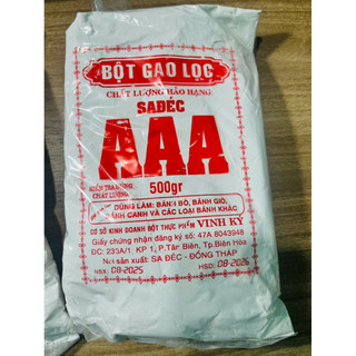Bột gạo mịn, bột gạo gói sadec AAA 500gr
