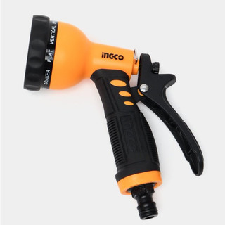 Vòi phun xịt nước tưới cây, có thể chỉnh 9 kiểu tia, đa năng INGCO HWSG092, tay cầm êm ái