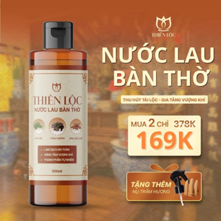 Nước lau bàn thờ Thiên Lộc bao sái bàn thờ thần tài, gia tiên - Làm sạch, tẩy uế