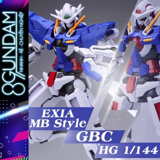   CÓ SẴN  Mô Hình Lắp Ráp HG Exia GBC Fighter MB Style  tặng kèm runner clear đỏ  