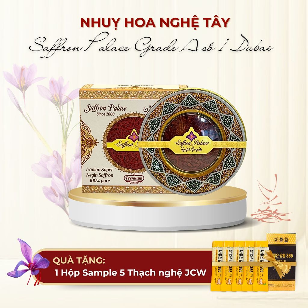 SAFFRON (NHỤY HOA NGHỆ TÂY) THƯỢNG HẠNG DUBAI TÂM AN ĐƯỜNG 1GR