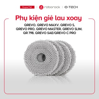 Phụ kiện giẻ lau xoay cho Robot hút bụi Roborock | Qrevo, Qrevo MaxV, Qrevo S, Qrevo Pro
