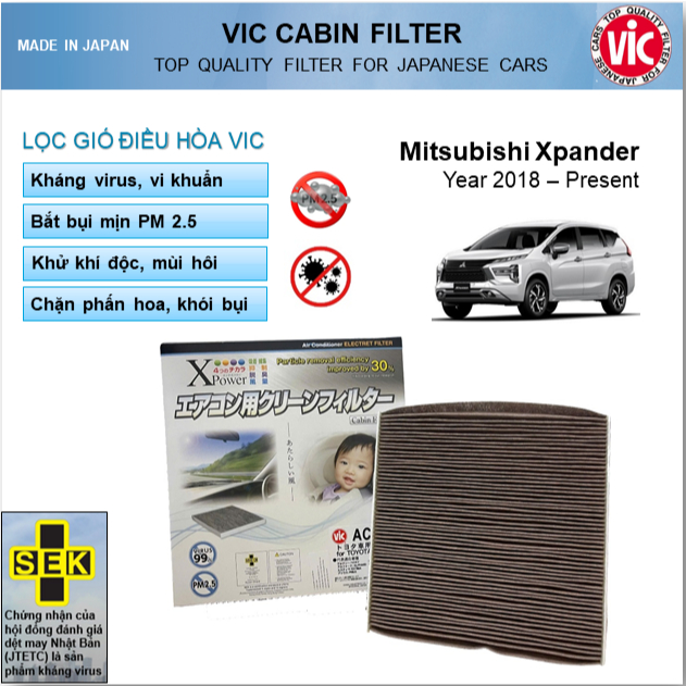 LỌC GIÓ ĐIỀU HÒA VIC THAN HOẠT TÍNH CAO CẤP