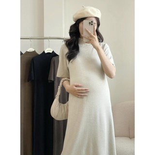 Váy len suông, váy len cho bầu và không bầu chất liệu len mềm mịn phù hợp cho mùa thu đông VL089 thiết kế BY L'AMME