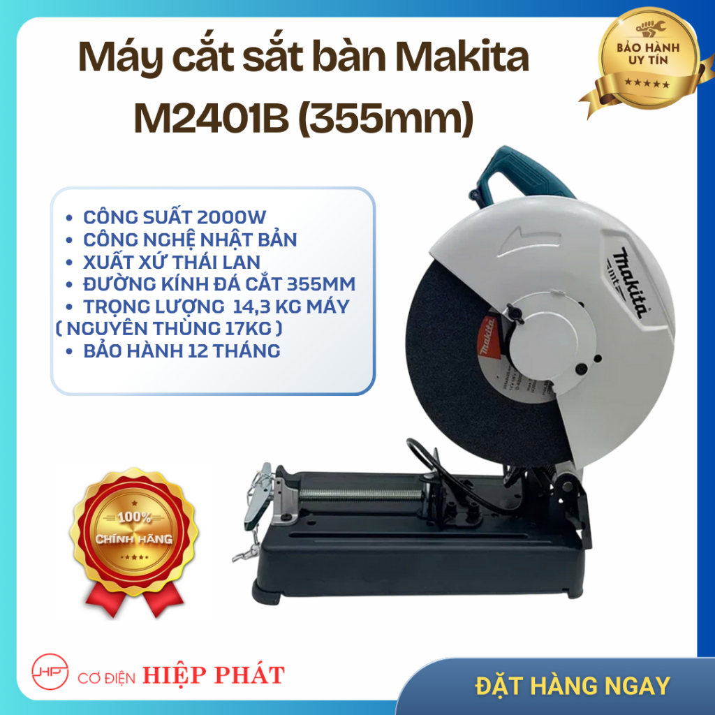 Máy cắt sắt bàn Makita M2401B (355mm) chính hãng