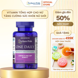 Bổ sung vitamin tổng hợp nữ One Daily Women's Multivitamin Puritan's Pride 100 viên của Mỹ