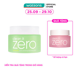Sáp Tẩy Trang Banila Co Clean It Zero Pore Clarifying Cleansing Balm Teatree- EX 100ml