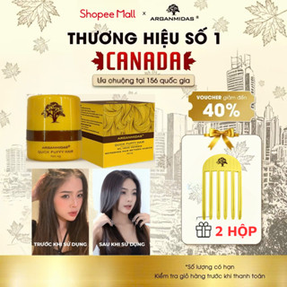 Phấn kiềm dầu tạo phồng chân tóc Arganmidas, phấn tóc kiềm dầu làm phồng tóc, tóc bồng bềnh lâu bết - Hộp 4g