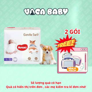 [MỚI] Tã quần Huggies Gentle Soft - Corgi miếng êm mềm nâng niu làn da bé Size M/L/XL/XXL