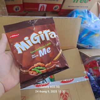  Sỉ 20 Gói Kẹo Me 70g Bibica Chua Ngọt Date mới 