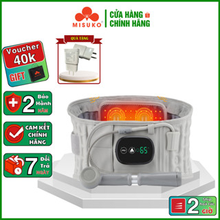 Đai lưng cột sống thoát vị đĩa đệm cao cấp MISUKO Z5 [ BẢO HÀNH 24 THÁNG ],Đai hơi kéo dãn cột sống hỗ trợ thoát vị