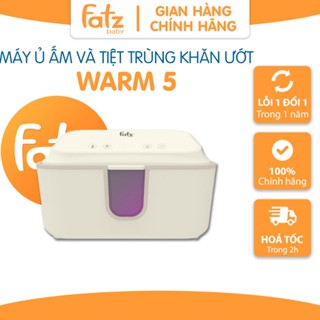 Máy ủ ấm và tiệt trùng UVC-LED khăn giấy ướt cho bé Fatz Baby Warm 5 FB7300MX