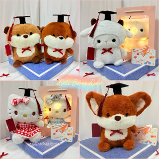 [HoảTốcHCM] Gấu bông tốt nghiệp dễ thương , gấu tú tài 25cm, teddy cử nhân