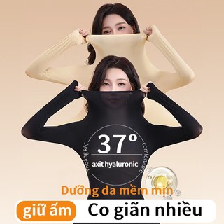  Đồ lót giữ ấm nữ bổ sung HA dưỡng ẩm làm mềm da đồ lót mùa thu đông set đồ giữ nhiệt cao cấp 