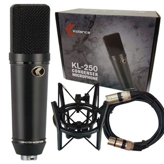 Bộ Combo Mic Thu Âm Hát Livestream Sound Card Icon Upod, Micro Kolance KL250 Chuyên Livestream, Thu Giọng Đọc